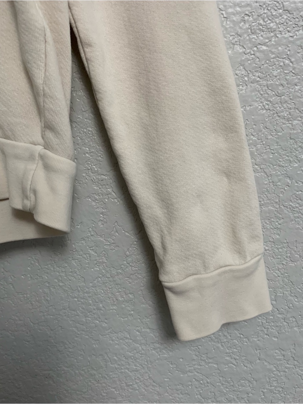 Mate The Label 1/4 Zip Hoodie Sweatshirt Womens S Organic Cotton French Terry - Picture 7 of 15